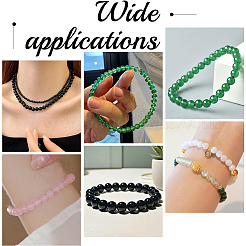 500 шт. прозрачные стеклянные бусины&nbsp;SEED-PA0001-08D