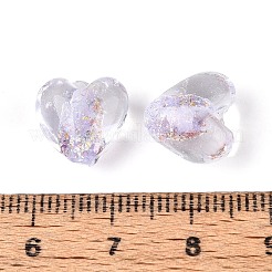 Handmade стеклянные бусины фольги&nbsp;FOIL-N029-09C