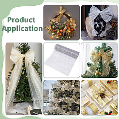 1 рулон полиэстеровой декоративной марли&nbsp;DIY-BC0016-02A