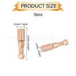 12 шт. концы шнура из сплава&nbsp;FIND-CA0009-70LG