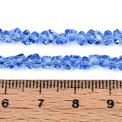 Прозрачные стеклянные бусины&nbsp;GLAA-N018-4mm-11