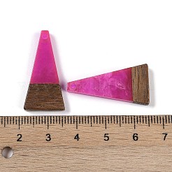 Подвески из смолы и дерева&nbsp;X-WOOD-F015-03A