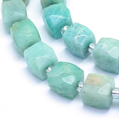 Природных амазонит бисер нитей G-L552D-11B