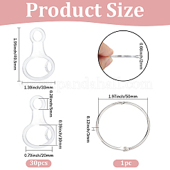 3 пакетик акриловых ниток для намотки досок&nbsp;AJEW-GF0011-67E