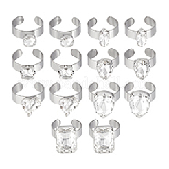 Кольца-манжеты из нержавеющей стали 304&nbsp;RJEW-PH01323