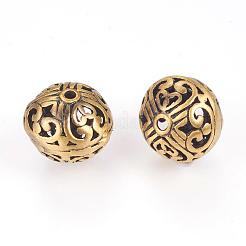 Латунные бусины&nbsp;KK-K176-24AB