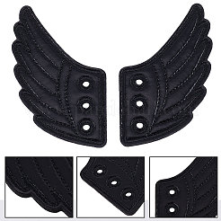 Ткань с войлочными украшениями для обуви&nbsp;DIY-WH0214-39D