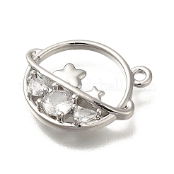 Стойки обшивки латунь микро проложить Циркон подвеску&nbsp;KK-M014-09P