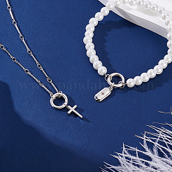 2 шт. 925 кольца-пружинки из стерлингового серебра&nbsp;FIND-GA0007-94A