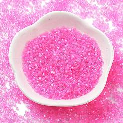 Стеклянные бусины прозрачных цветов&nbsp;SEED-H003-01E