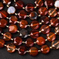 Нити бусин из натурального агата (окрашенного и нагретого)&nbsp;G-C116-A149-01