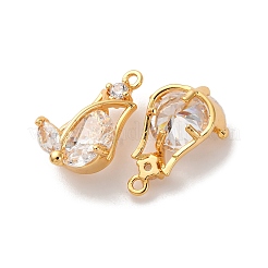Латунные микро проложить кубического циркония подвески&nbsp;X-KK-K382-46G