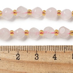 Природного розового кварца нитей бисера&nbsp;G-K387-A08-01