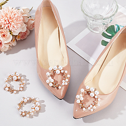 4шт украшения для обуви из сплава со стразами&nbsp;FIND-GF0006-58