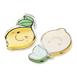 Непрозрачные печатные акриловые подвески&nbsp;LS-OACR-I020-06B