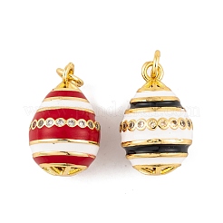 Латунные микро проложить кубического циркония подвески&nbsp;KK-E112-10G