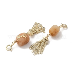 Подвески из натурального красного авантюрина&nbsp;G-M409-17G