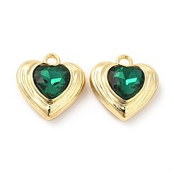 Стеклянные подвески из сплава с покрытием стойки&nbsp;FIND-G044-26LG-02