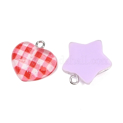 Прозрачные смоляные подвески&nbsp;RESI-I350-06