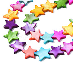 Нити бусин из натуральных пресноводных ракушек&nbsp;SHEL-S278-022B