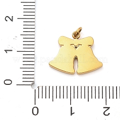 Подвески со стразами из нержавеющей стали 304&nbsp;LS-FIND-I062-01G-04