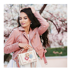 Рукоятки из искусственной кожи&nbsp;PURS-WH0005-10G-03