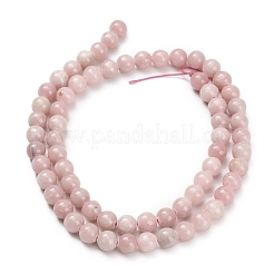 Натуральный розовый опал бусы пряди&nbsp;G-Z110-C03-6mm