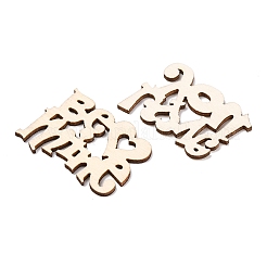 Кабошоны из натурального дерева&nbsp;WOOD-NB0001-58