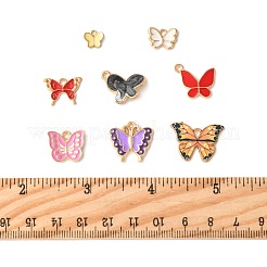 80шт 8 стиля подвески из сплава с эмалью&nbsp;ENAM-FS0003-62