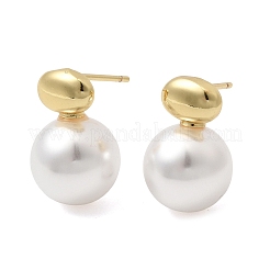 Латунь серьги стержня&nbsp;EJEW-H180-05G