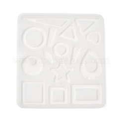 Силиконовые Молды для подвесок в форме ромба&nbsp;LS-DIY-G109-01A