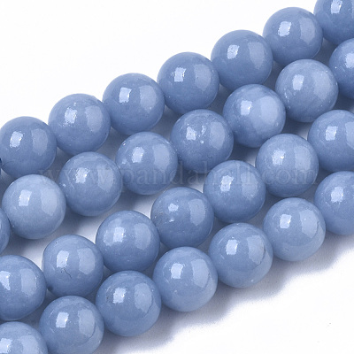 Синтетические бусины из ангелита&nbsp;G-N327-01C-01-1