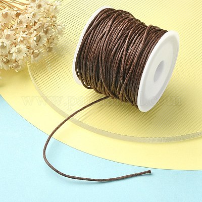 20м вощеных хлопковых шнуров&nbsp;YC-YW0001-05-299-1