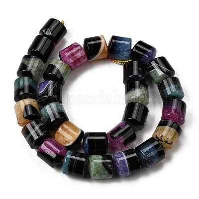 Природный агат бисер нитей&nbsp;G-F820-P01-01F-1