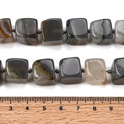 Природный агат бисер нитей&nbsp;G-F820-I01-01-1