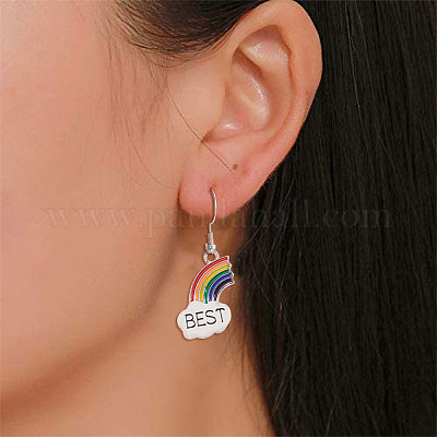 Подвески из эмали и сплава&nbsp;PALLOY-CJC0001-39P-1