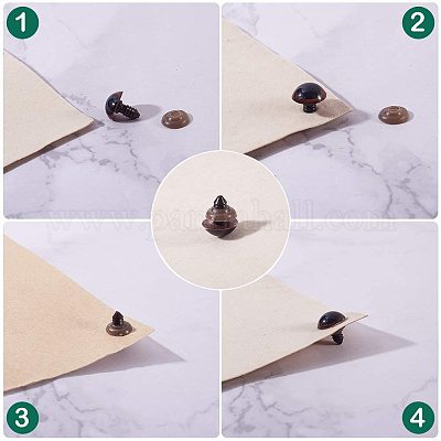 Ремесло пластиковые куклы глаза мягкую игрушку глаза&nbsp;DIY-PH0024-99-1