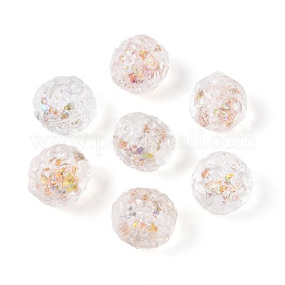 Handmade стеклянные бусины фольги&nbsp;FOIL-N029-10G-1