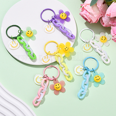 Акриловые подвесные украшения&nbsp;HJEW-YW00186-01-1