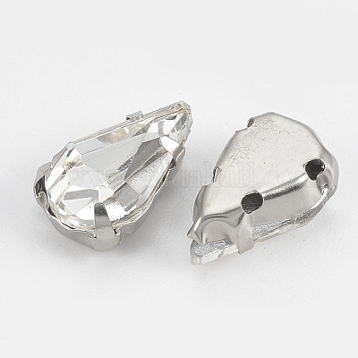 Шить на горный хрусталь&nbsp;RGLA-T035-8x13mm-01-1