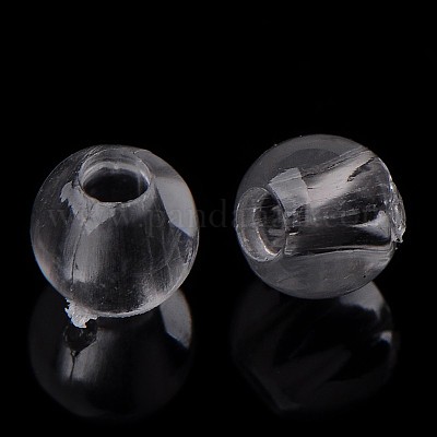 Прозрачные акриловые бусины&nbsp;PL526_4MM-1