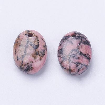 Природные подвески родонит&nbsp;G-F524-K01-1