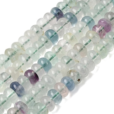 Природного флюорита бисер нитей&nbsp;G-A280-A35-02-1