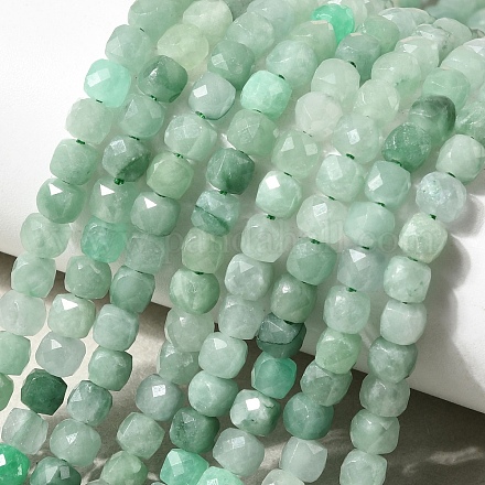 Естественный жадеит бисер пряди&nbsp;G-P603-B01-01-1