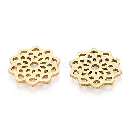 Филигранные соединительные звенья из нержавеющей стали 304&nbsp;LS-X-STAS-T044-40G-1