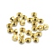 Brass Spacer Beads, Rondelle, Raw(Unplated), 3.5x2mm, Hole: 1.2mm