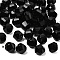 K9 Glass, Imitation Austrian Crystal Beads, Grade AAA, Faceted, Polygon, Black, 10mm, Hole: 0.9~1mm