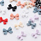 Opaque Resin Cabochons, Bowknot, Mixed Color, 7.5x10.5x2.5mm