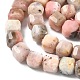 Натуральный розовый опал бусы пряди&nbsp;G-C267-A05-4