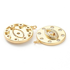 Латунные микро проложить кубического циркония подвески&nbsp;ZIRC-P200-08A-G